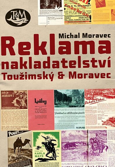 Reklama nakladatelství Toužimský a Moravec