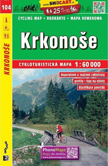 Krkonoše 1:60 000 cyklo 104