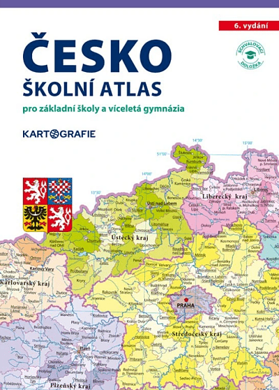 Česko školní atlas pro základní školy a víceletá gymnázia (6. vydání)