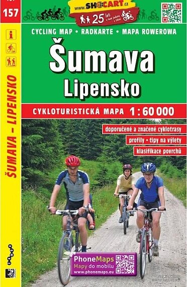 Šumava Lipensko 1:60 000 cyklo 157