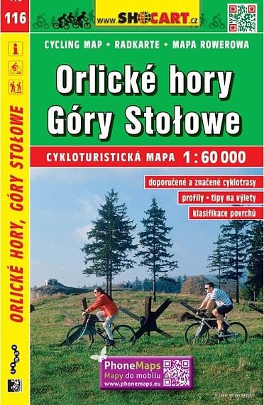 Orlické hory 1:60 000 cyklo 116