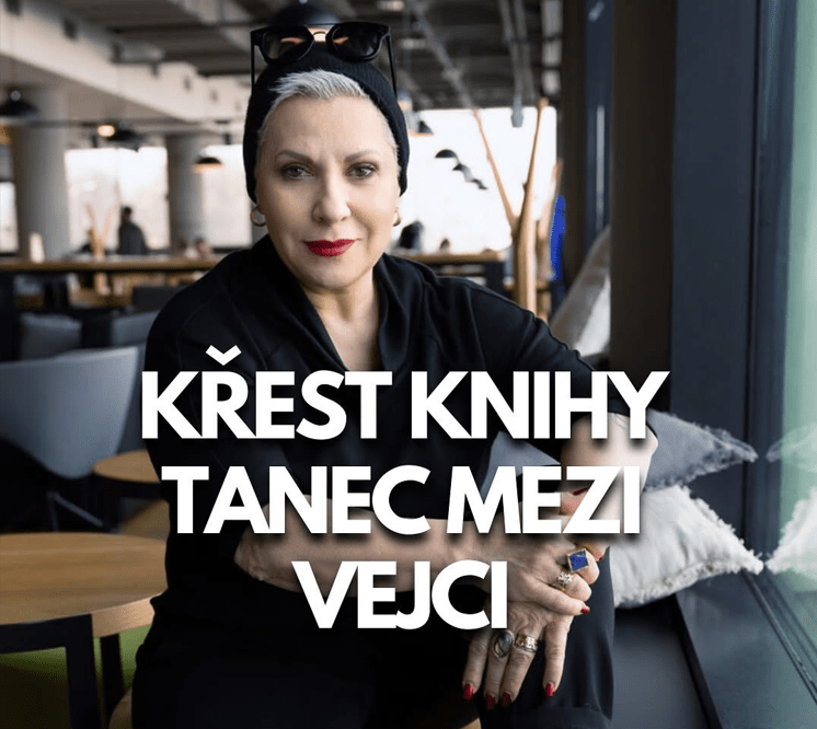 Křest novinky Dagmar Peckové Tanec mezi vejci