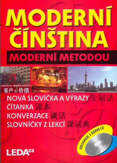 Moderní Čínština moderní metodou+3 CD