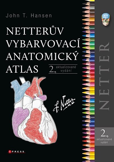 Netterův vybarvovací anatomický atlas /2. aktualizované vydání