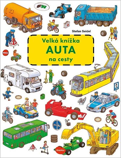 Velká knížka AUTA na cesty