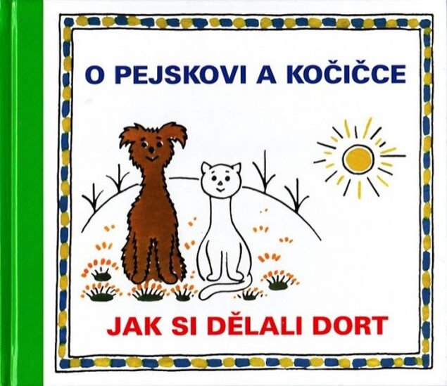 O pejskovi a kočičce jak si dělali dort
