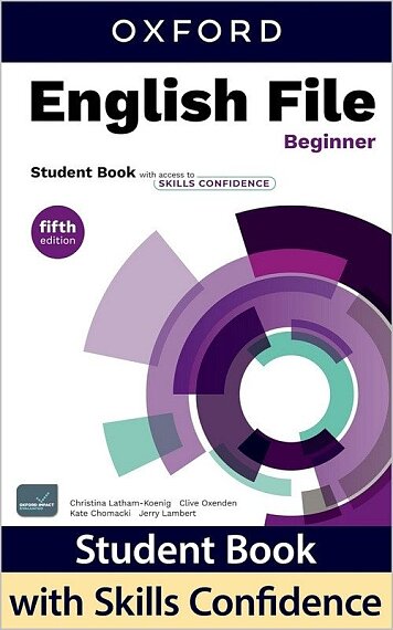 English File Beginner Student book / Fifth Edition / with access to Exam Confidence