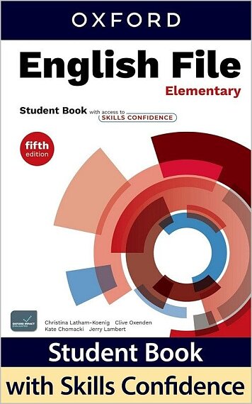 English File Elementary Student book / Fifth Edition / with access to Exam Confidence