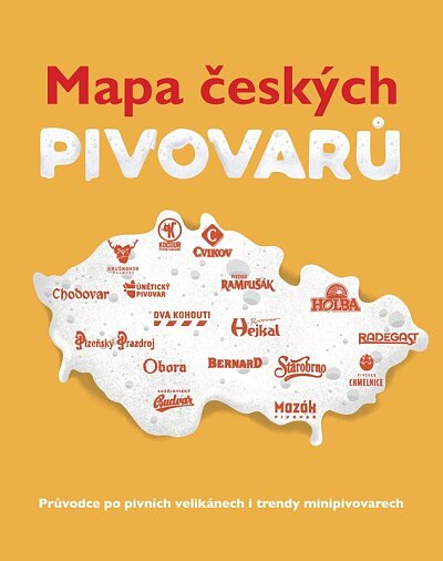 Mapa českých pivovarů