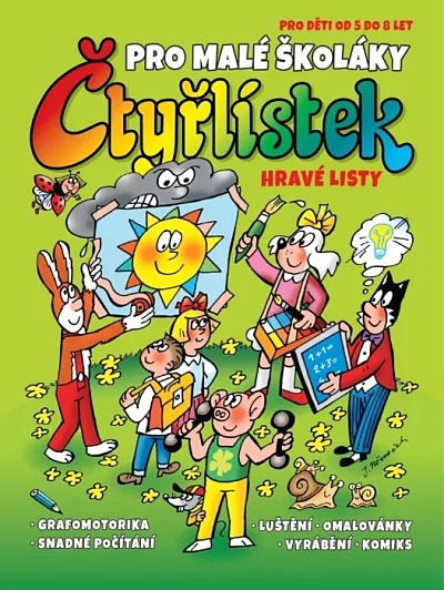 Čtyřlístek pro malé školáky - Hravé listy