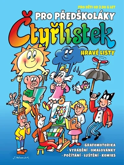 Čtyřlístek pro předškoláky - Hravé listy