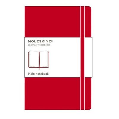 Moleskine Zápisník L červený čistý pevná vazba