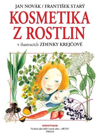 Kosmetika z rostlin v ilustracích Zdenky Krejčové