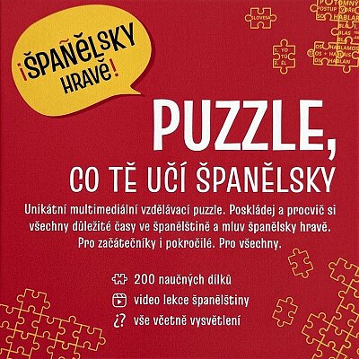 Španělsky hravě! Puzzle, co tě učí španělsky
