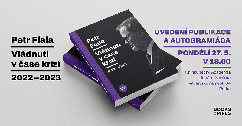 Slavnostní uvedení publikace Petra Fialy Vládnutí v čase krizí