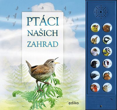Ptáci našich zahrad - Kniha se zvuky