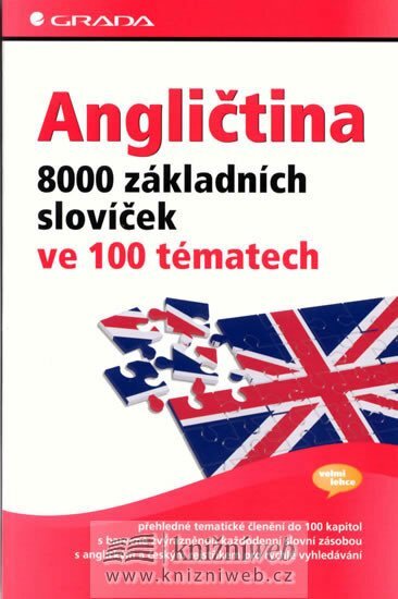 Angličtina - 8000 základních slovíček ve 100 tématech