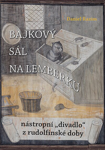 Bajkový sál na Lemberku, nástropní "divadlo" z rudolfínské doby
