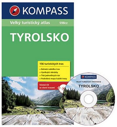 Tyrolsko velký turisticky atlas