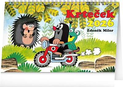 Krteček 2026 stolní kalendář