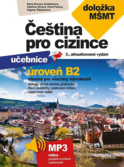 Čeština pro cizince B2 cvičebnice + učebnice + MP3, 3.vyd.