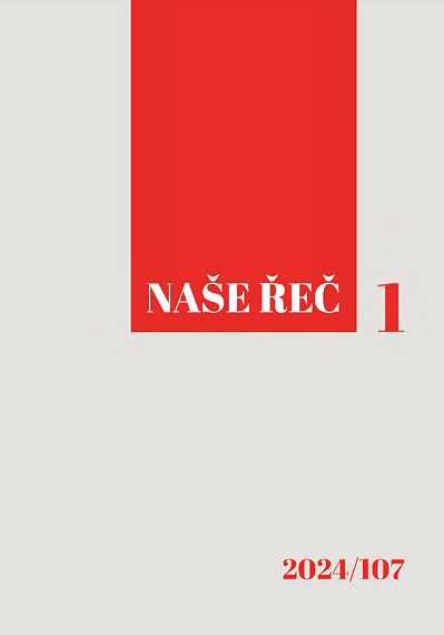 Naše řeč 1/2024