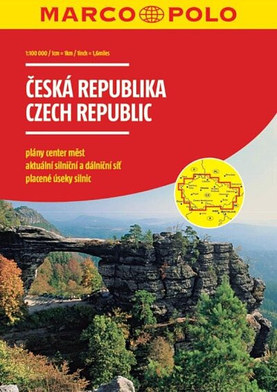 Česká republika 1:100 000 atlas spirála 14. vydání